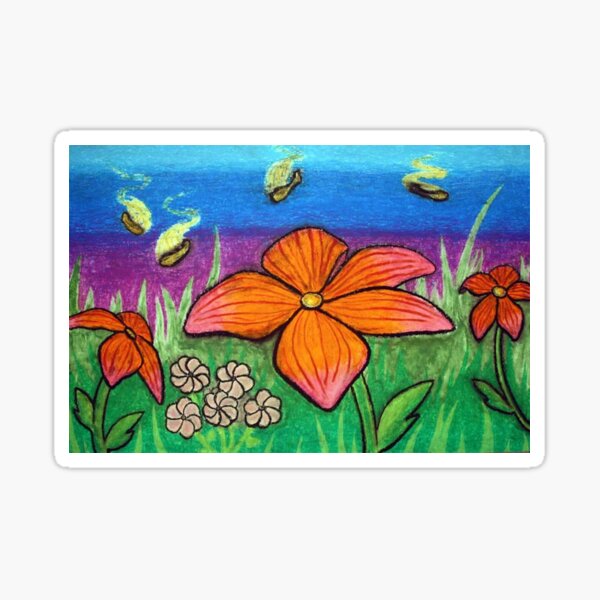Item preview, Beautiful Pastel Flower Art designed and sold by BlazeraptorGirl.