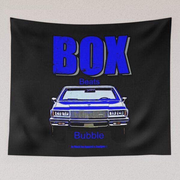Item preview, Caprice Box Beats Bubble Royal Blue designed and sold by montezwalls.