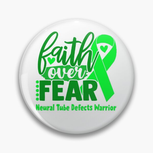 Item preview, Faith Over Fear Neural Tube Defects Warrior designed and sold by largellie.