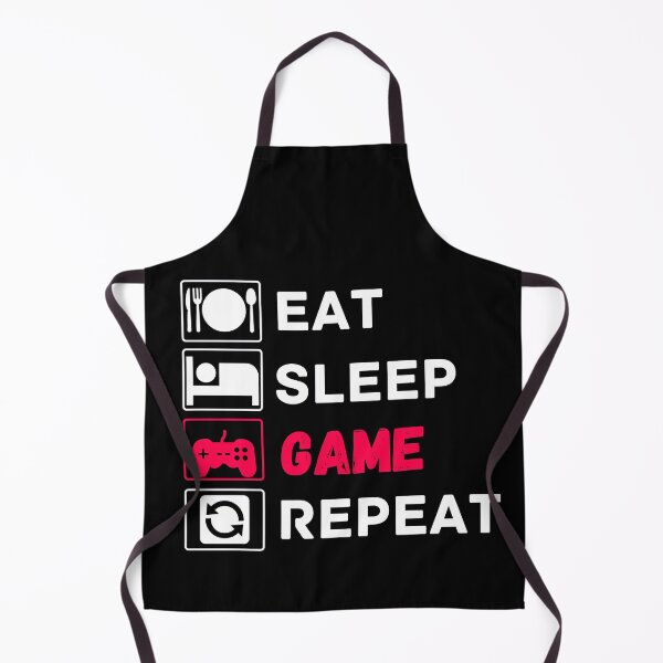 Item preview, eat sleep game repeat designed and sold by ronaldsonou.