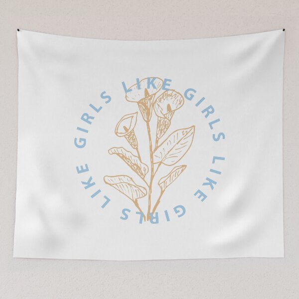 Item preview, "girls like girls" calla lily designed and sold by shelbydi.
