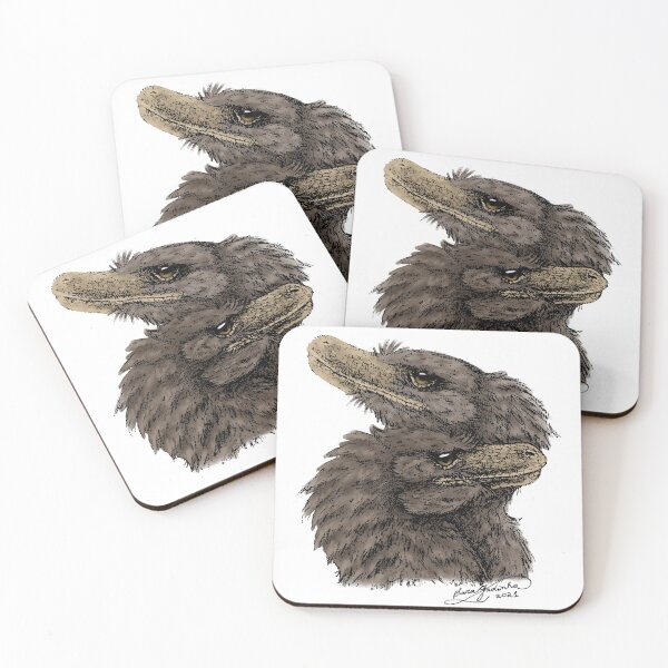 Artikelvorschau, Velociraptor-Paar entworfen und verkauft von saradrawspaleo.