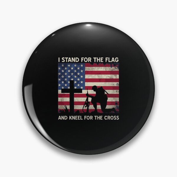 Item preview, I Stand For The Flag And Kneel For The Cross Gift designed and sold by beckergree.