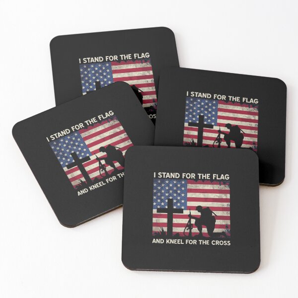 Item preview, I Stand For The Flag And Kneel For The Cross Gift designed and sold by beckergree.