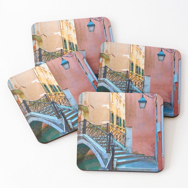 Item preview, Canal with picturesque small bridge in Venice designed and sold by vuelo.