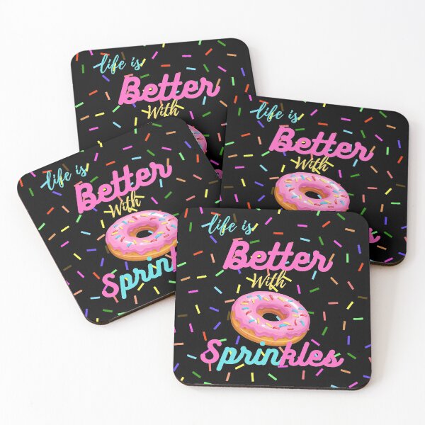 Item preview, Life Is Better With Sprinkles , Funny doughnut Lover Kids  designed and sold by VAN-DESIGN.