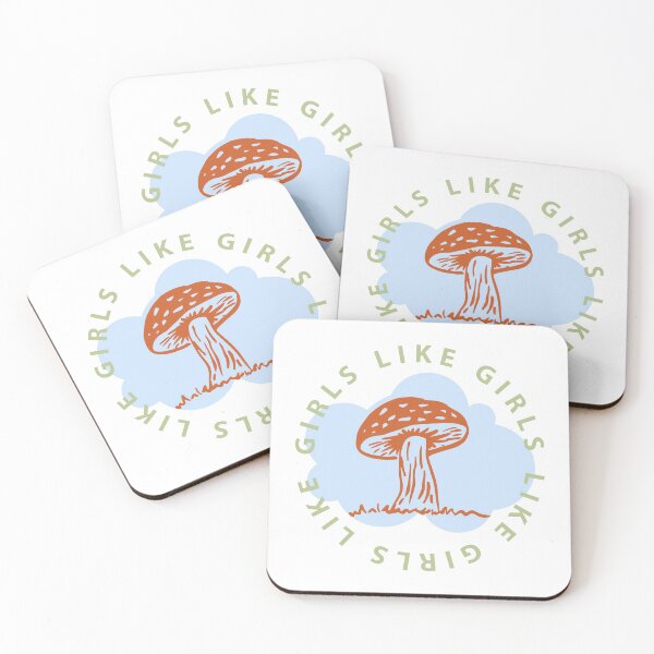 Item preview, "girls like girls" mushroom designed and sold by shelbydi.