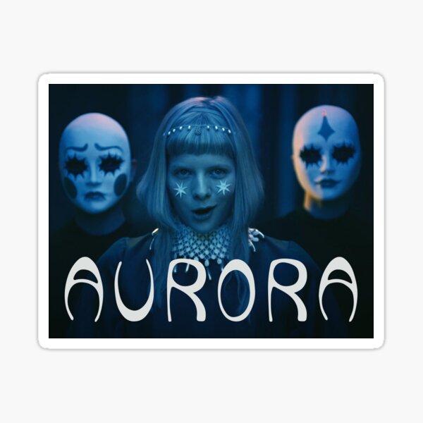 Aurora Aksnes Scarborough Fair Album Cover Sticker