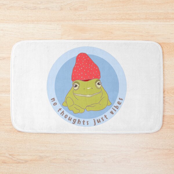 Item preview, no thoughts just vibes frog designed and sold by Pauli-.
