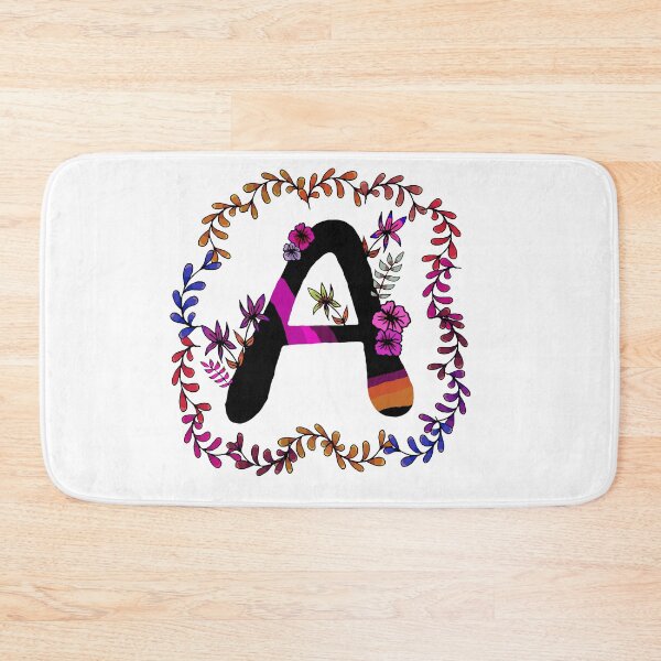 Item preview, Colorful botanical letter A designed and sold by hvasilevshop.