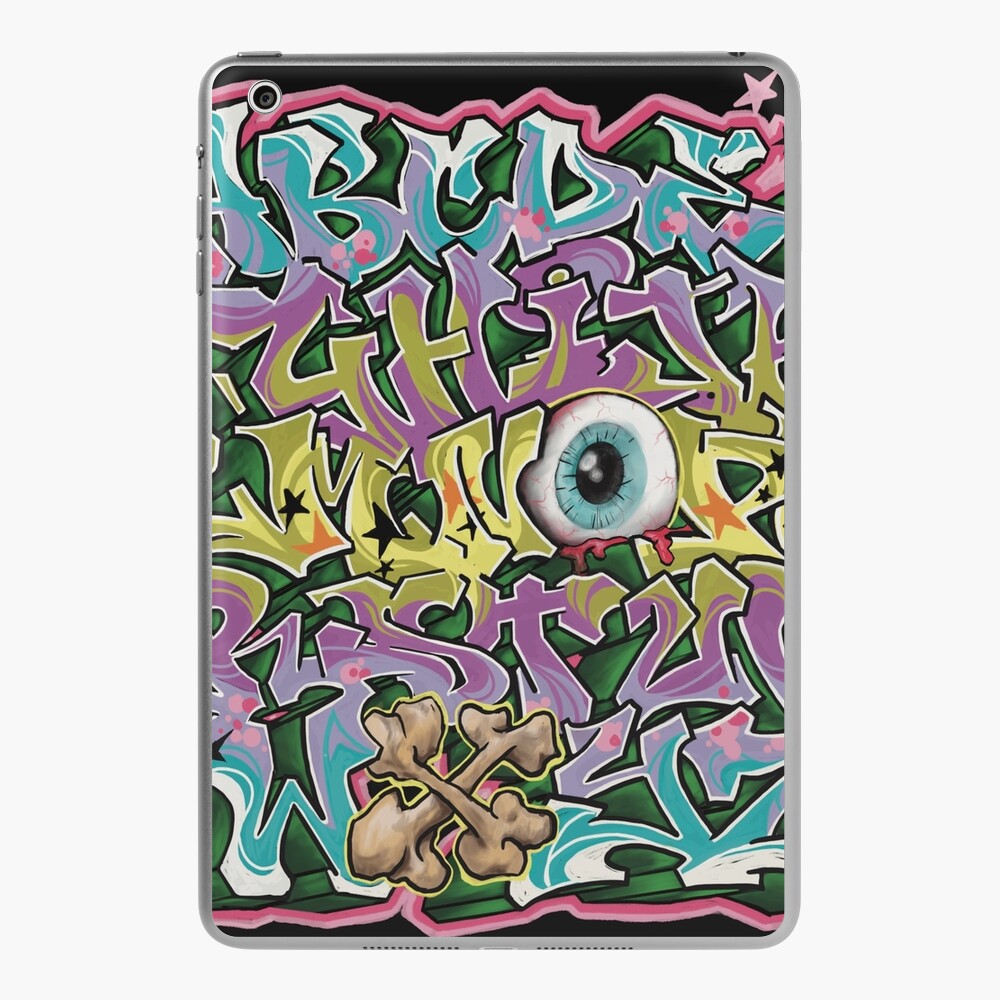 Letter W- Graffiti Street Art Style  iPad Case & Skin for Sale by  CreativeOpus