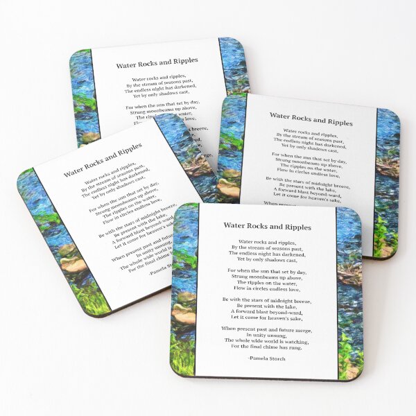 Item preview, Water Rocks and Ripples Poem designed and sold by Pamela Storch.