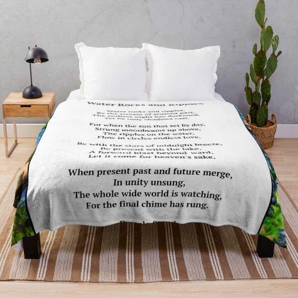 Item preview, Water Rocks and Ripples Poem designed and sold by Pamela Storch.