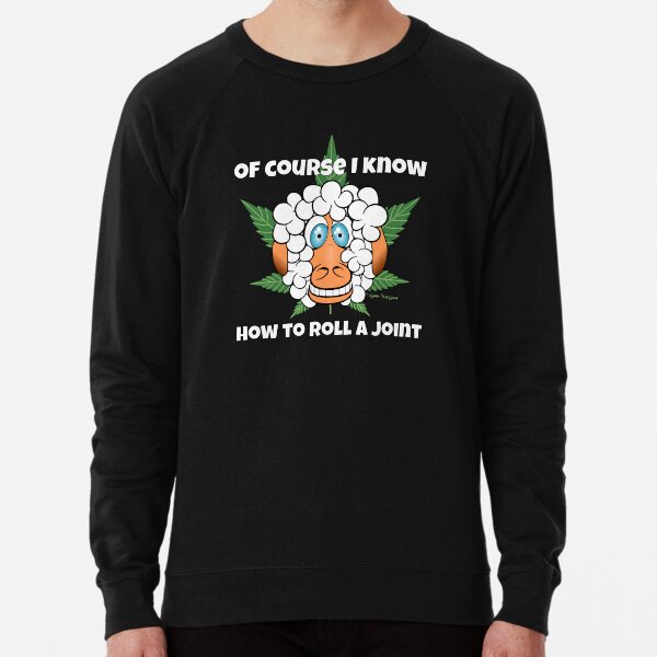 Pullover Hoodies Lustige Unkraut Karikatur Redbubble