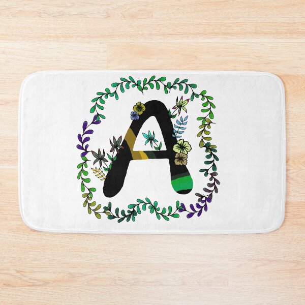 Item preview, Colorful floral letter A designed and sold by hvasilevshop.