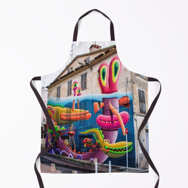 Item preview, Funny sea monster painted art designed and sold by Valdilana.