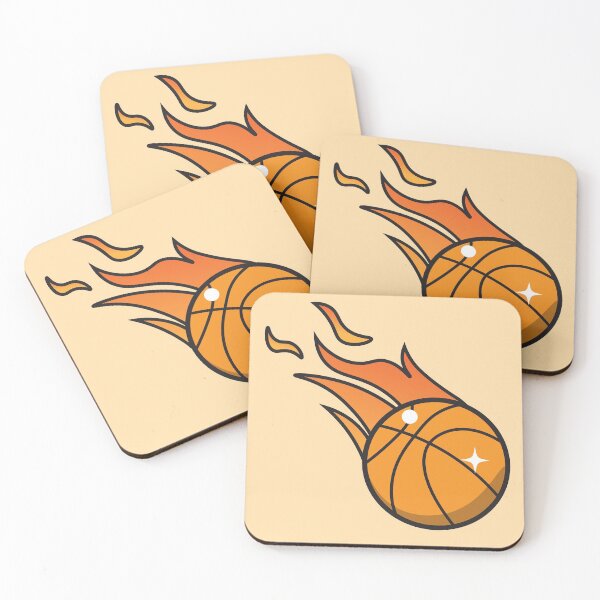 Item preview, Flaming Basketball - Sticker designed and sold by Nightlight0.