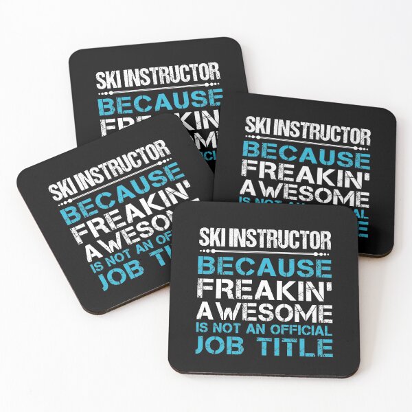 Item preview, Ski Instructor T Shirt - Freaking Awesome Gift Item Tee designed and sold by merystowe1.