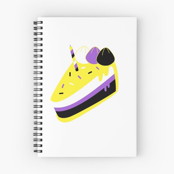 Item preview, Subtle Nonbinary Cake. nonbinary cake. nonbinary birthday cake designed and sold by tiredandbored.