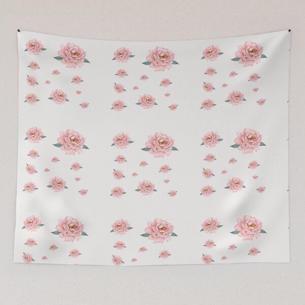 Item preview, Pink Peony stickerpack designed and sold by Bossmommy84.