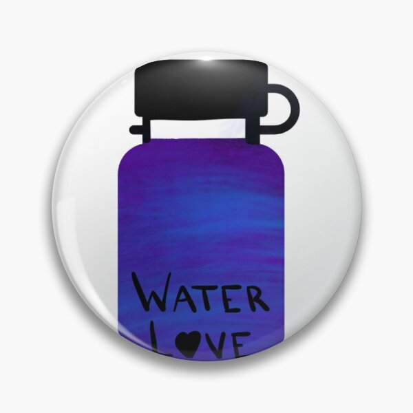 Artikelvorschau, Wasser Liebe Wasserflasche entworfen und verkauft von JenSketchesIt.