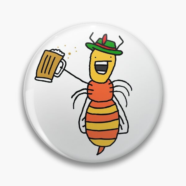 Item preview, German Oktoberfest Wasp - Willy Bum Bum designed and sold by BlankSpace Publications.