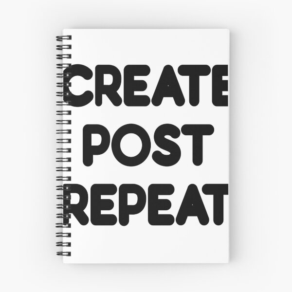 Item preview, Create Post Repeat designed and sold by KBCShop.