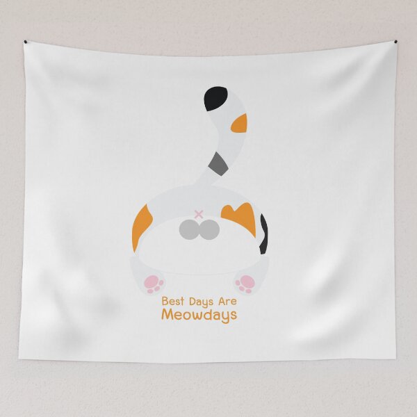 Item preview, Best Days Are Meowdays with Calico Cat designed and sold by Babadollcraft.