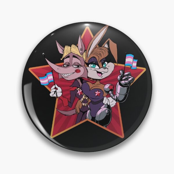 Item preview, Antoine and Bunnie Trans Pride designed and sold by sqrlyjack.