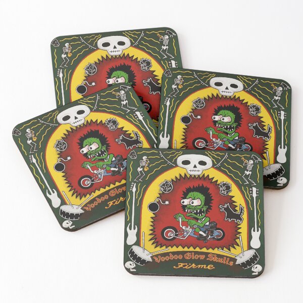 Item preview, Voo Doo Ska Punk, Glow Skull American  Skapunk designed and sold by PaulaWhized.