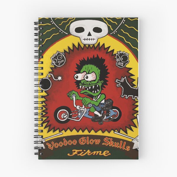 Item preview, Voo Doo Ska Punk, Glow Skull American  Skapunk designed and sold by PaulaWhized.
