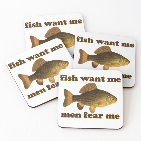 Item preview, fish want me men fear me designed and sold by quinnwolf.