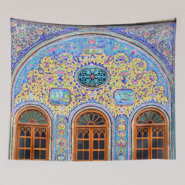 Item preview, Golestan Palace Doorway Tehran Iran Persian designed and sold by LeylaNovini.