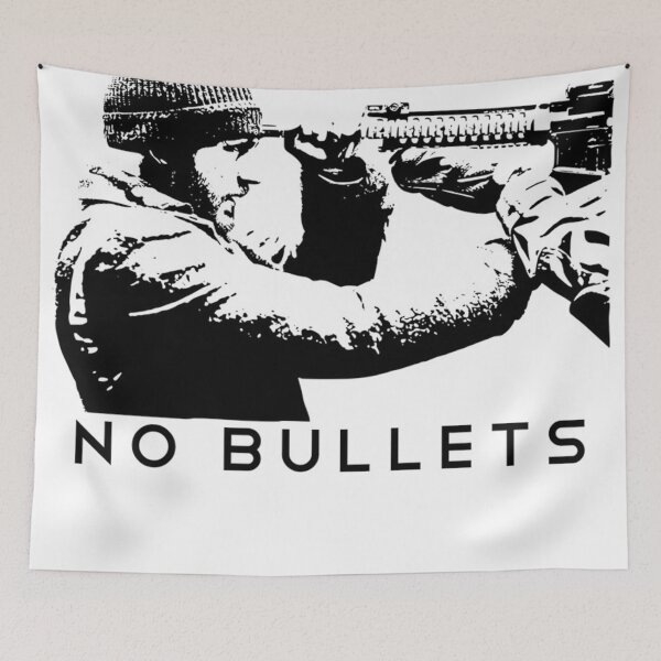 Item preview, /No Bullets Poster designed and sold by smwhitson.