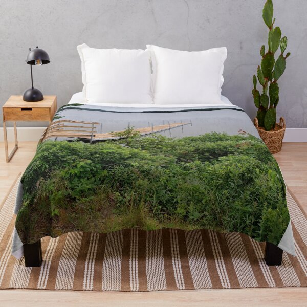 Item preview, Dock side on Deer Lake Ontario designed and sold by SoniasArtwork.