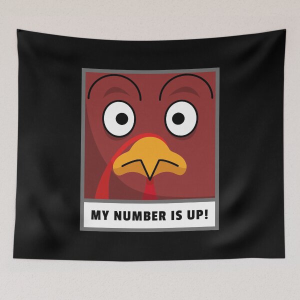 Item preview, My Number Is Up!! Christmas. Thanksgiving. designed and sold by shirtdan.