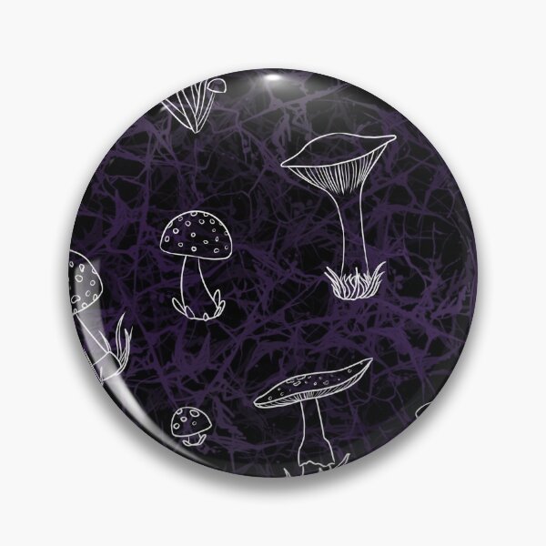 Item preview, Mushrooms - Purple Background designed and sold by Blenderbeetle.