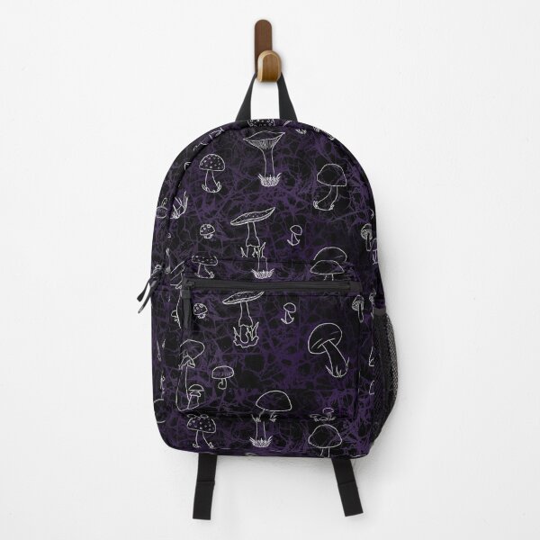 Item preview, Mushrooms - Purple Background designed and sold by Blenderbeetle.