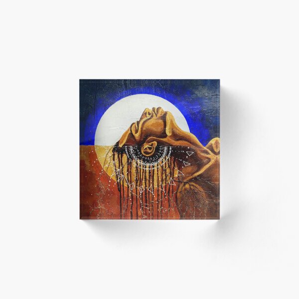 Listening to the Earth Acrylic Block