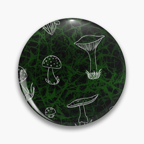 Item preview, Mushrooms - Green Background designed and sold by Blenderbeetle.