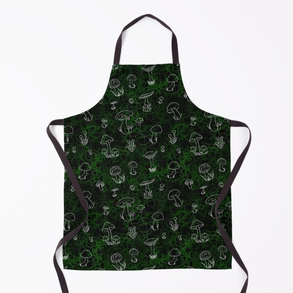 Item preview, Mushrooms - Green Background designed and sold by Blenderbeetle.