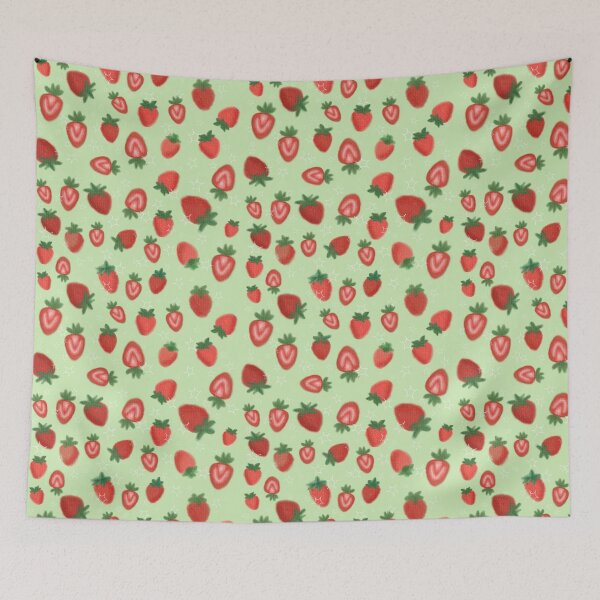 Item preview, strawberry pattern my beloved designed and sold by goblinbabe.
