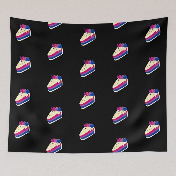 Item preview, Subtle Bisexual cake. bisexual cake. bisexual birthday cake designed and sold by tiredandbored.