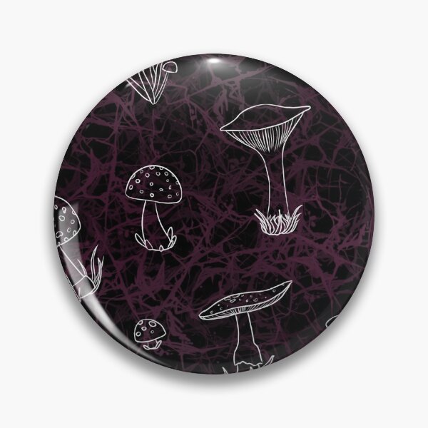 Item preview, Mushrooms - Lighter Purple Background designed and sold by Blenderbeetle.