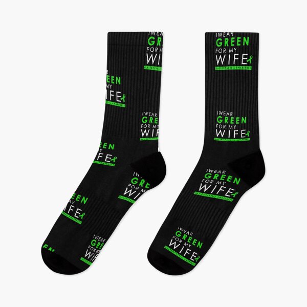 Item preview, I Wear Green For My Wife - Gastroparesis designed and sold by GnarlyGatorTees.