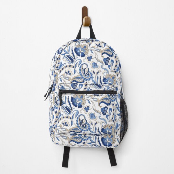 Item preview, Blue Paisley Pattern, Blue Paisley floral seamless Pattern, Blue Paisley designed and sold by graphic-genie.