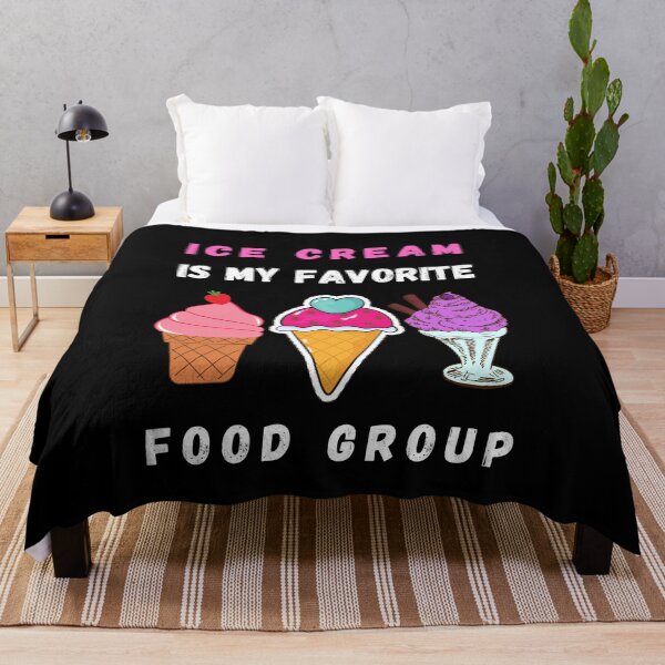 Item preview, Ice cream is m Favorite Food group , Funny ice friends Lover  designed and sold by VAN-DESIGN.