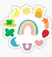 The Luckiest Charms Sticker