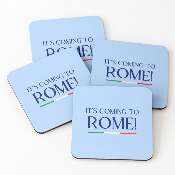 Item preview, It's Coming to Rome! Blue designed and sold by VRedBaller.