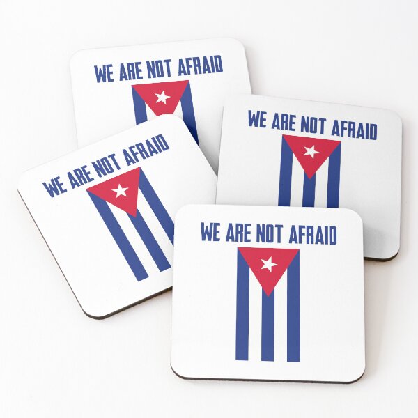 Item preview, We Are Not Afraid No Tenemos Miedo Cuba  designed and sold by Bo-Bros-Tees.